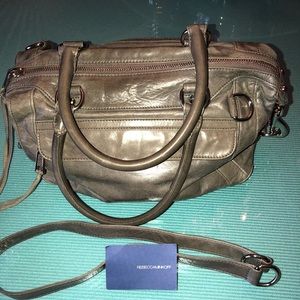 Rebecca Minkoff Authentic Grey Leather Bag
